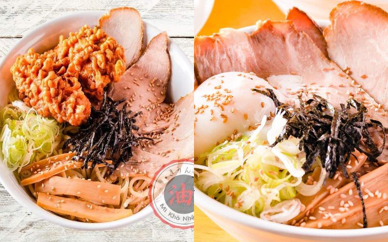 Abura Soba Kirinji is famous for its delicious traditional dry noodles