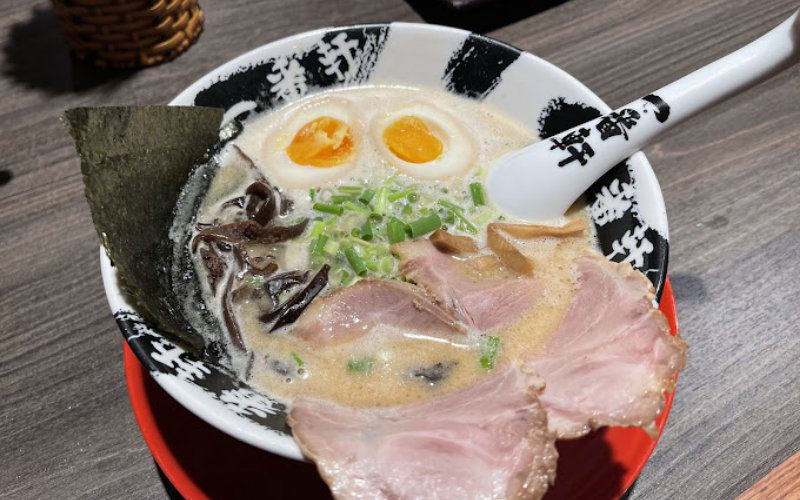 ICHIBANKEN is famous for its flavorful ramen broth
