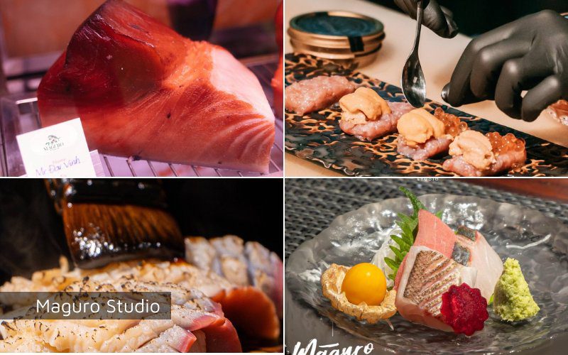 Maguro Studio nổi tiếng với các món cá ngừ