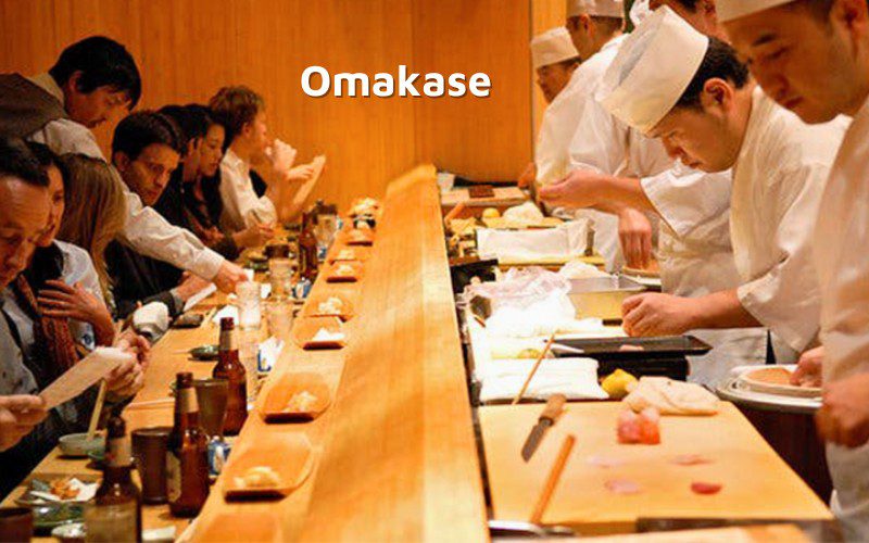 Omakase is a unique culinary style of the Japanese