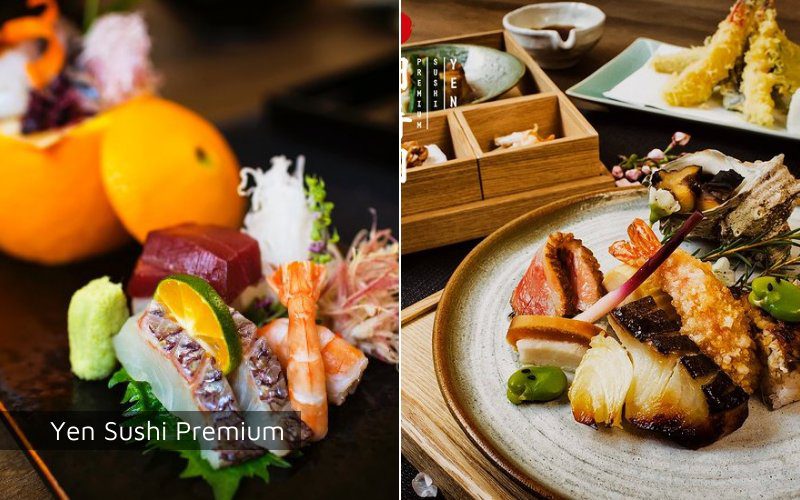 Yen Sushi Premium is a top Omakase destination