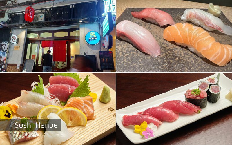 Sushi Hanbe offers diners an exciting Omakase experience