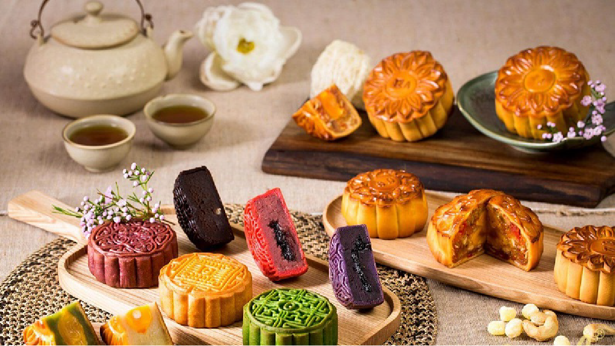 The origin and exciting types of Moon Cakes today