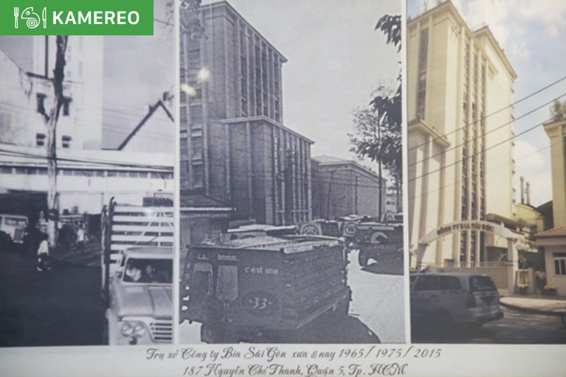 Hình ảnh thương hiệu bia Sài Gòn xưa và nay