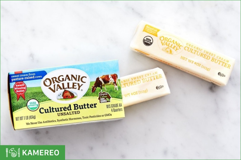 Bơ lạt Organic Valley được sản xuất thủ công