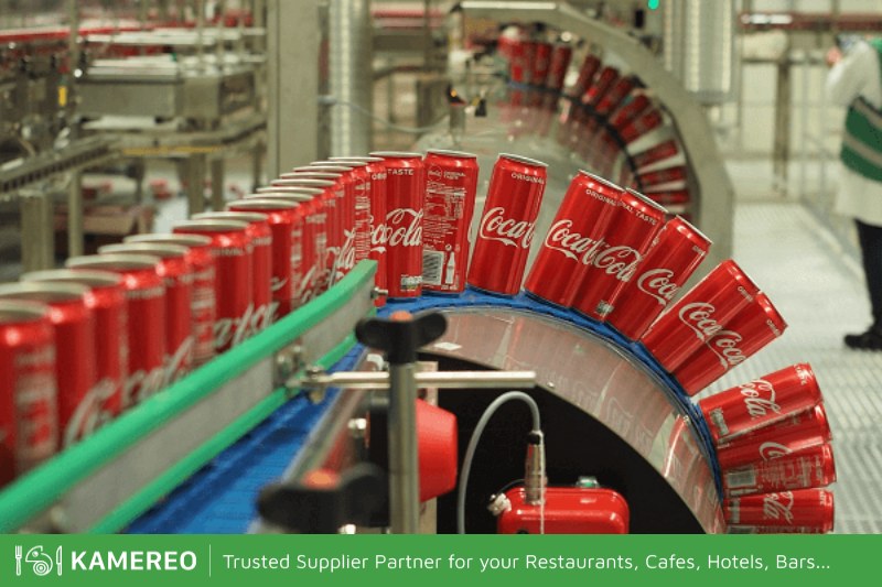 Production activities are specifically divided in Coca Cola's supply chain