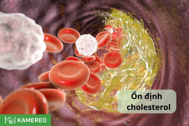 Nước ép cam hỗ trợ ổn định mức cholesterol trong cơ thể