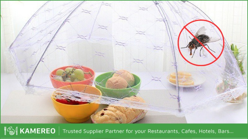 Keep food away from insects and animals