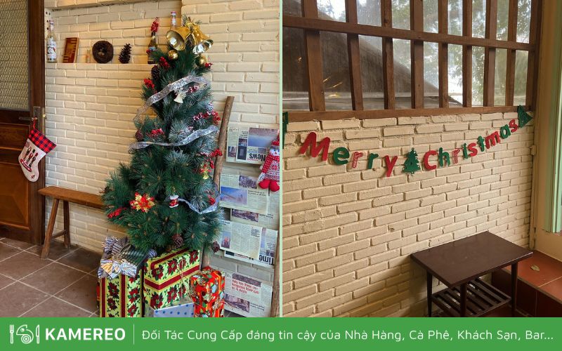 Local Saigon Cafe đã bắt đầu trang trí Giáng Sinh 2023 sớm 