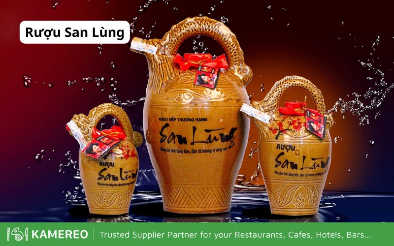 San Lùng Rice Wine crafted from special glutinous rice