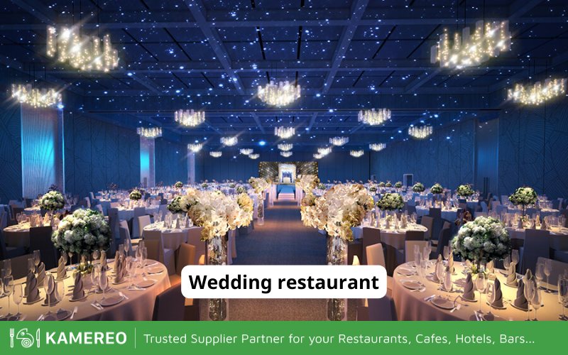 Wedding restaurant business will cost a lot of money for construction and decoration