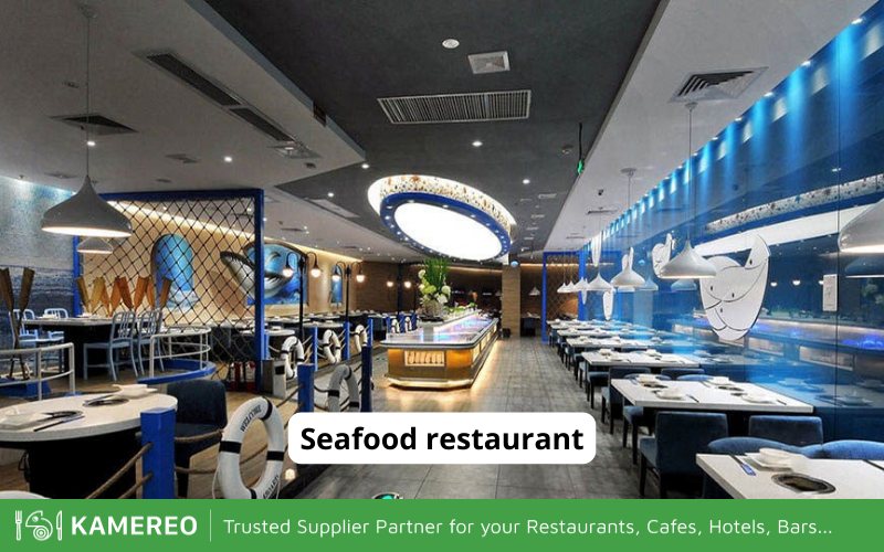 The source of fresh products is a decisive factor in the success of a seafood restaurant