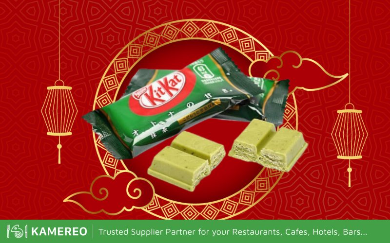 KitKat green tea is no longer unfamiliar to the youth