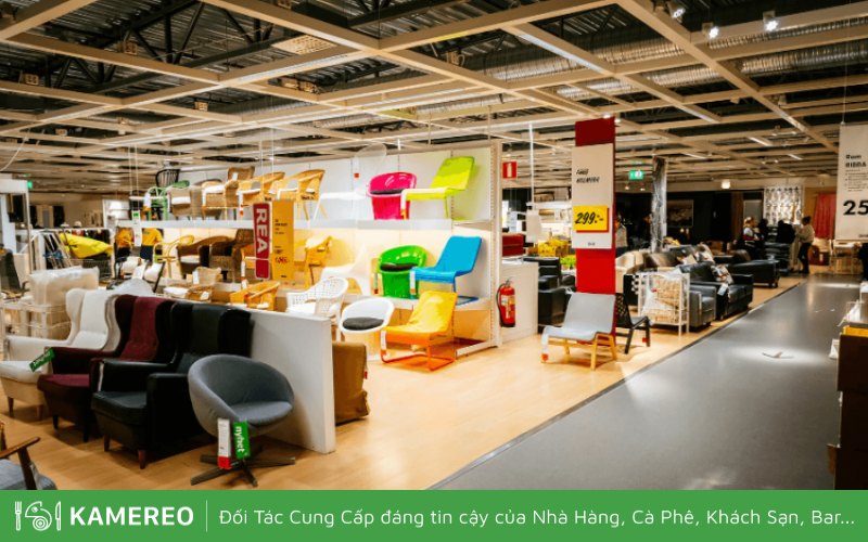 IKEA trưng bày sản phẩm thành một hành trình để khách hàng có thể khám phá