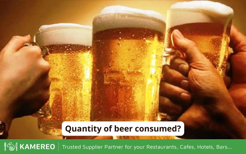 Drinking beer and its impact on health depend on the amount you consume