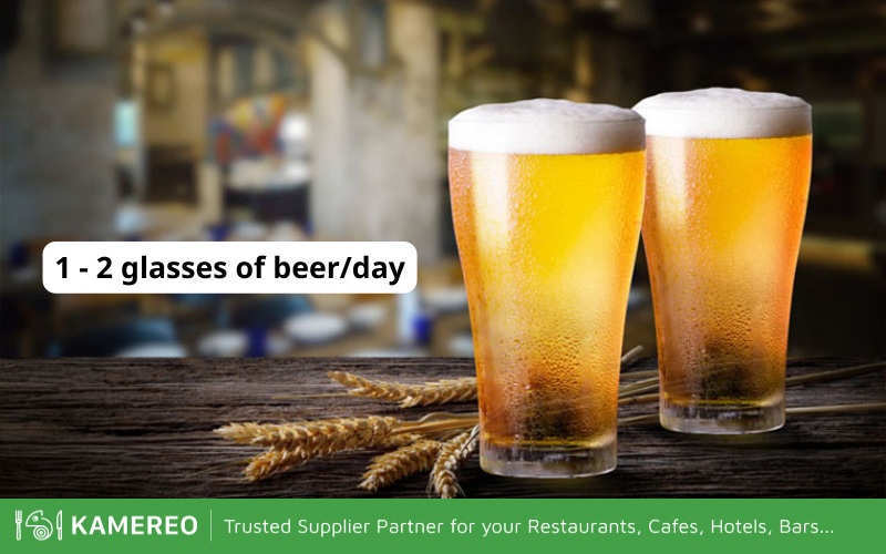 You can drink 1 beer a day without affecting your health