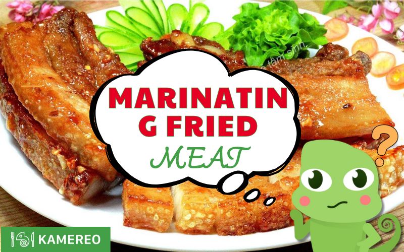 Compilation of 7 simple and tender marination methods for fried meat