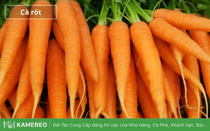 Cà rốt là một trong các loại rau củ quả có hàm lượng vitamin A dồi dào
