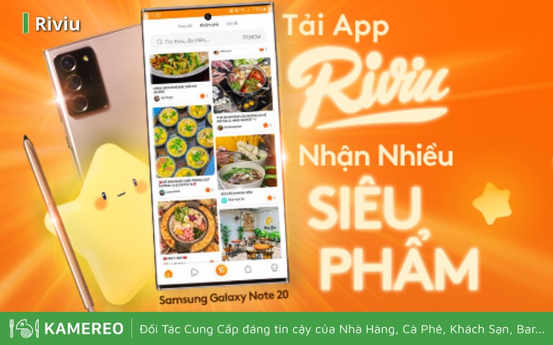 Nền tảng Riviu với hàng nghìn đánh giá địa chỉ ăn uống trên toàn quốc
