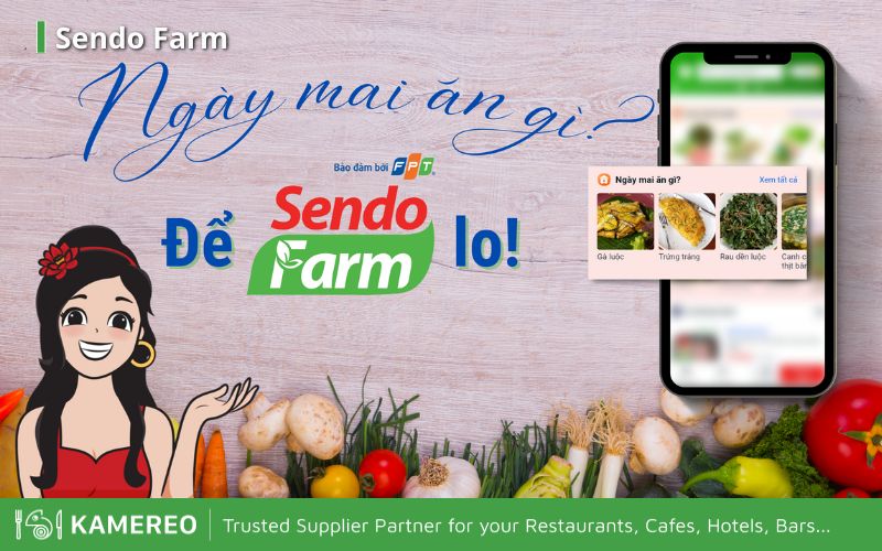 Sendo Farm connects stores with customers easily