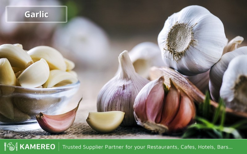 Garlic has a high allicin content to support cardiovascular health