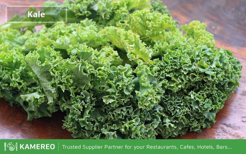 A small amount of kale provides a high content of minerals and vitamins
