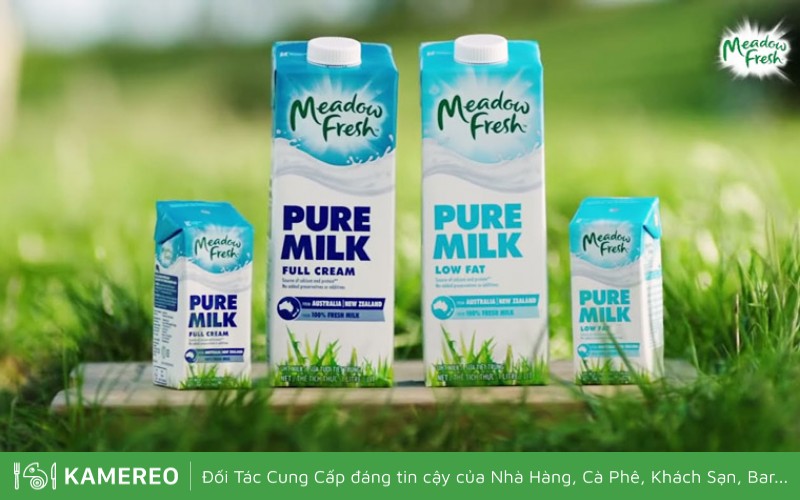Meadow Fresh là thương hiệu sữa tươi hàng đầu đến từ New Zealand