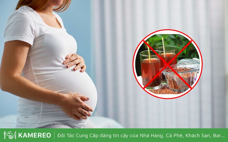 Phụ nữ mang thai không nên uống nước gạo lứt rang