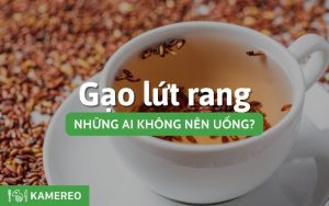Những ai không nên uống nước gạo lứt rang?