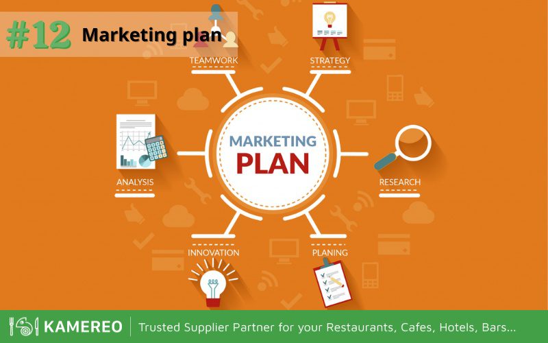A detailed marketing plan helps attract more customers