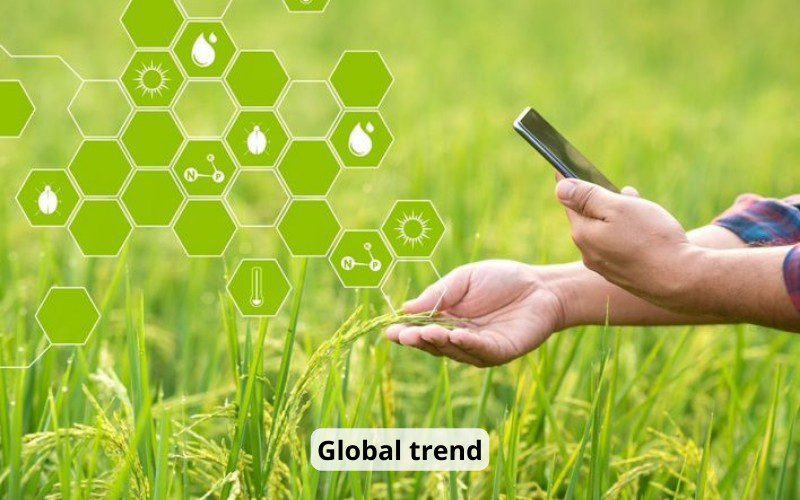 Smart agriculture is a global trend