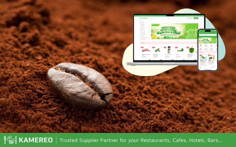 Kamereo is a reputable supplier of roasted coffee in Ho Chi Minh City and Binh Duong