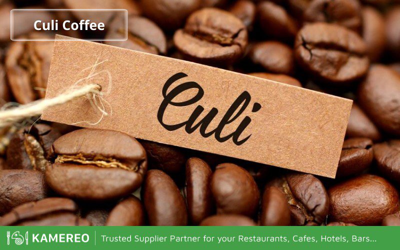 Culi coffee has a full round appearance with a single nucleus