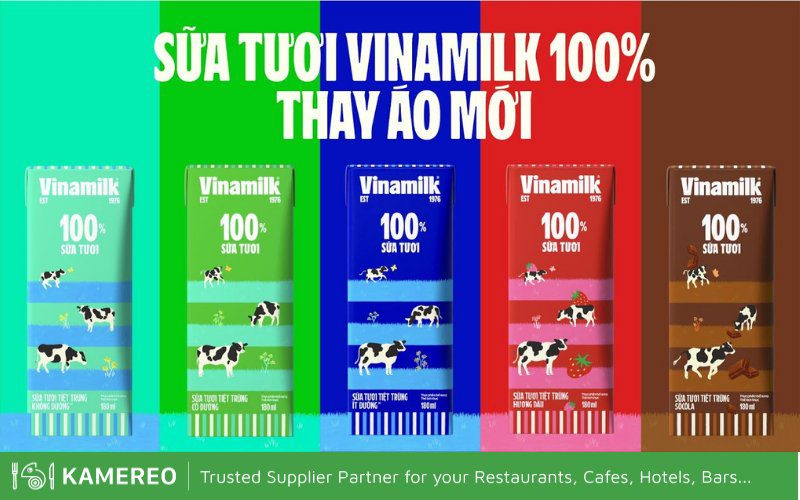 The Vinamilk brand is no longer strange to Vietnamese people