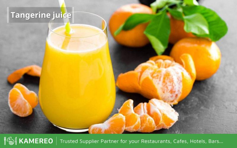 Sweet tangerine juice is beneficial for weight loss