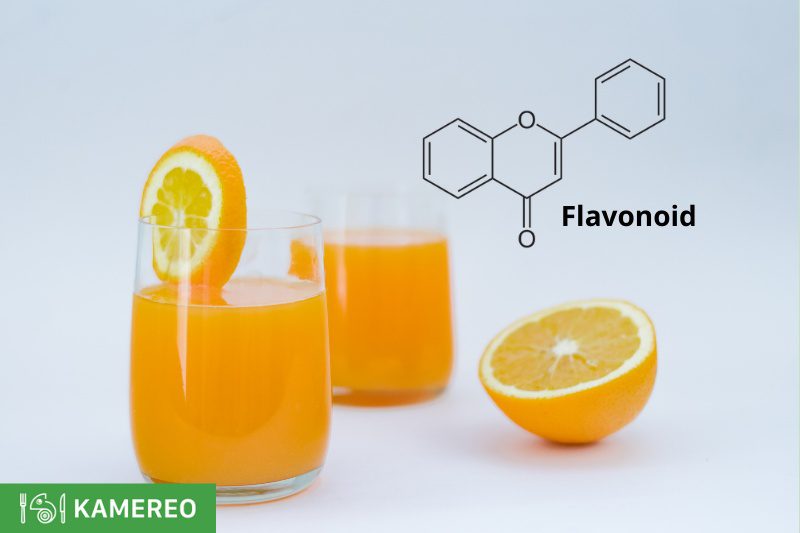Orange juice containing many flavonoids helps reduce stress