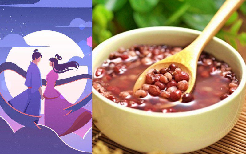 Eating red bean sweet soup on the Qixi Festival has become a trend for many years