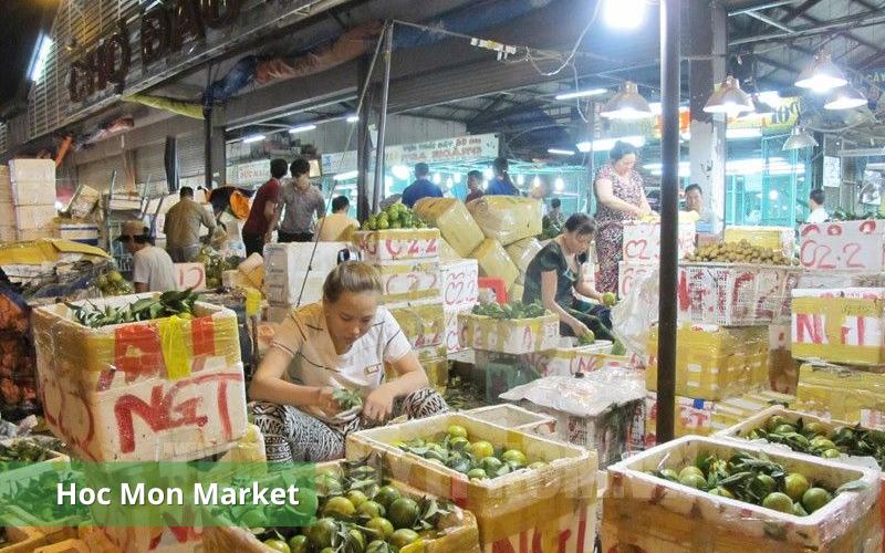 Hoc Mon Wholesale Market is a reference point for ideal goods supply in Ho Chi Minh City