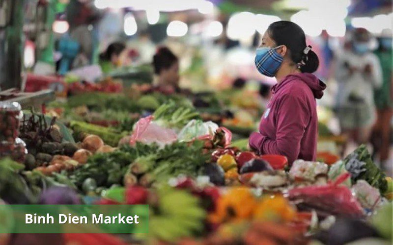 Binh Dien Wholesale Market is the address for the largest wholesale fruit supply in Vietnam