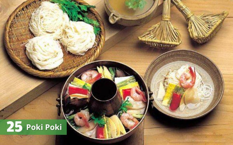 Poki Poki is a Korean-style hotpot restaurant