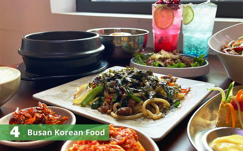 Busan Korean Food is an ideal place to enjoy Korean dishes