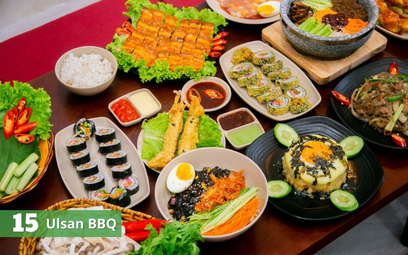 Ulsan BBQ mang đến cho thực khách bữa tiệc buffet đồ nướng ngon miệng