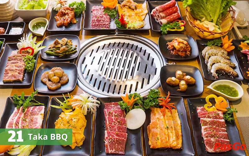 Taka BBQ là nhà hàng lẩu nướng theo phong cách Hàn Quốc 