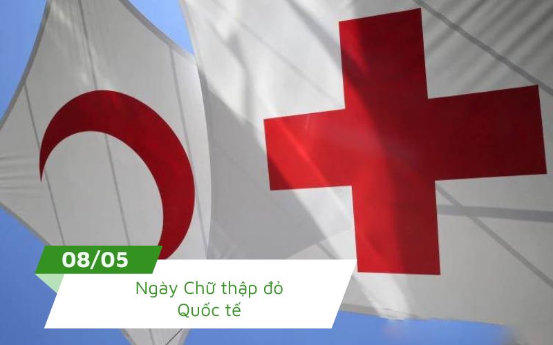 Ngày Chữ thập đỏ Quốc tế được thành lập để tôn vinh công tác nhân đạo của phong trào Chữ thập đỏ và Trăng lưỡi liềm đỏ quốc tế