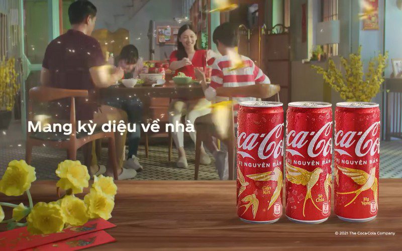 Coca-Cola có nhiều TVC Tết với thông điệp đầy ý nghĩa