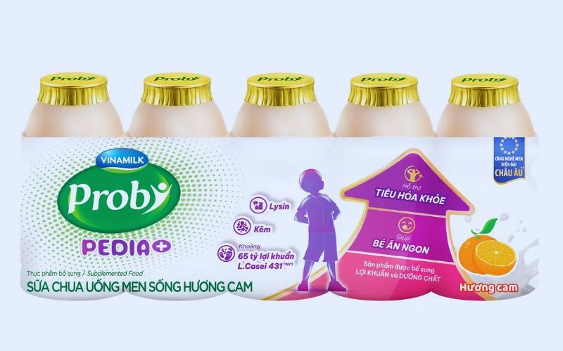 Probi Pedia+ cung cấp nhiều lợi khuẩn hỗ trợ tiêu hóa 