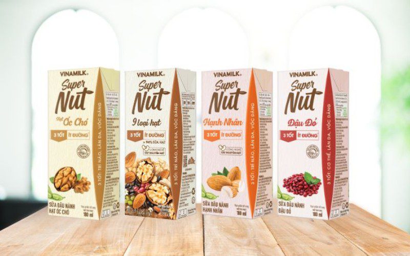 Sữa hạt Super Nut là sự lựa chọn tuyệt vời để cung cấp dưỡng chất 