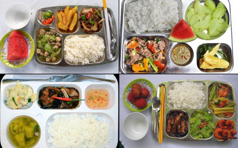Com Viet provides industrial meals, meeting the needs of customers