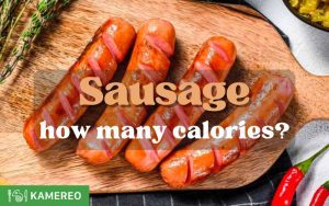 how many calories in a sausage