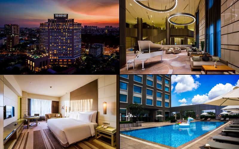 Hotel Nikko Saigon có thiết kế sang trọng với nhiều tiện nghi